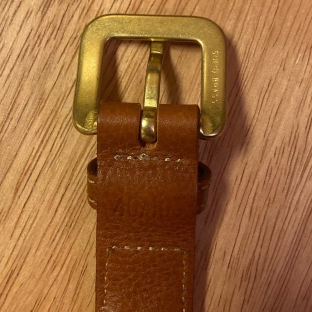 RARE!  Kiel James Patrick Gingham Belt NWT - Picture 3 of 3